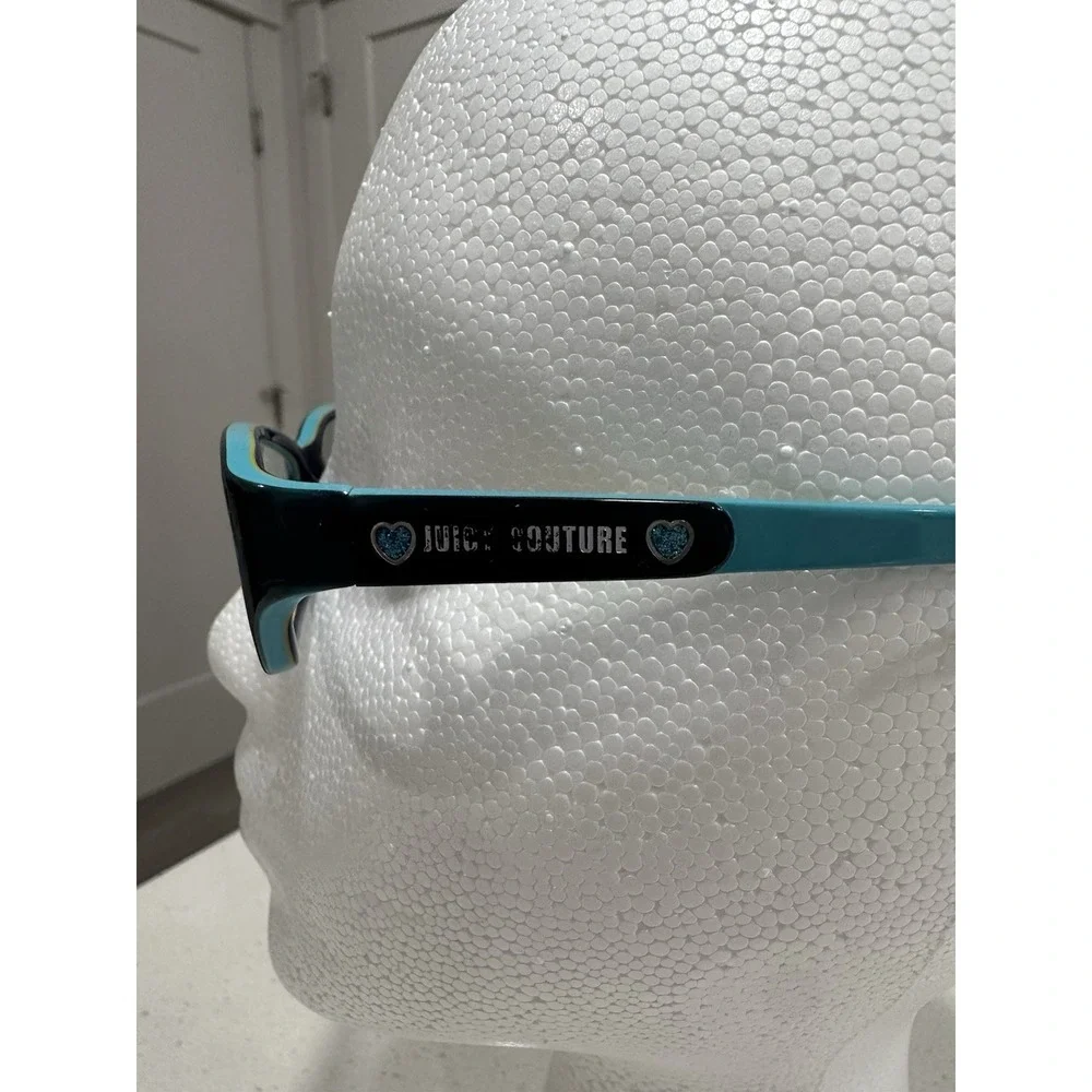 JUICY COUTURE Eyeglasses JU111‎ OP54 135 FRAMES ONLY Black/Teal/Green/ Hearts